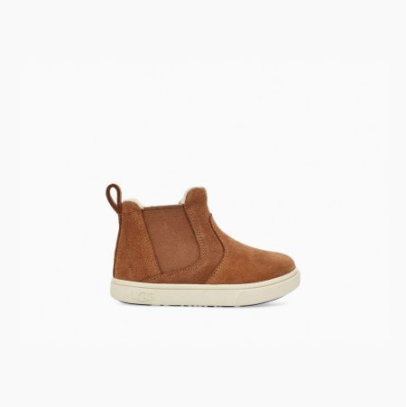 UGG Hamden II Brown Chelsea Boots for Toddlers (IETV91380)